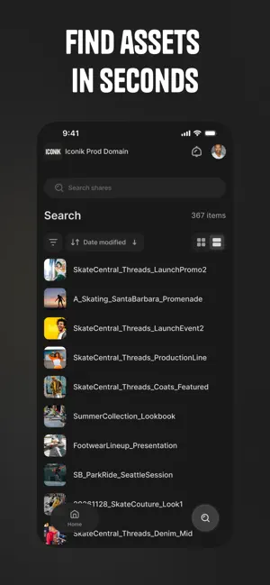 Iconik Mobile screenshot 2