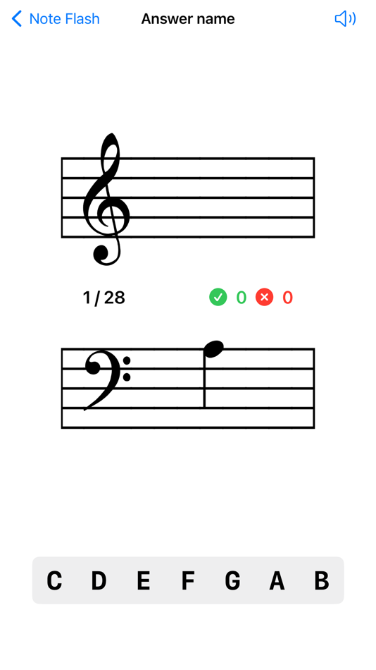 #2. Note Flash: Music Reading (iOS) 由: 星翰 朱