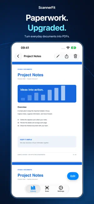 ScannerFit - Smart PDF Maker screenshot 3