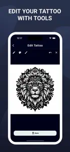 Ai Tattoo Generator, Maker App screenshot #4 for iPhone