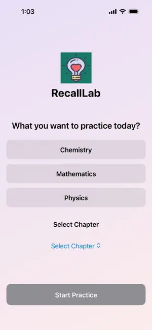 RecallLab screenshot 1