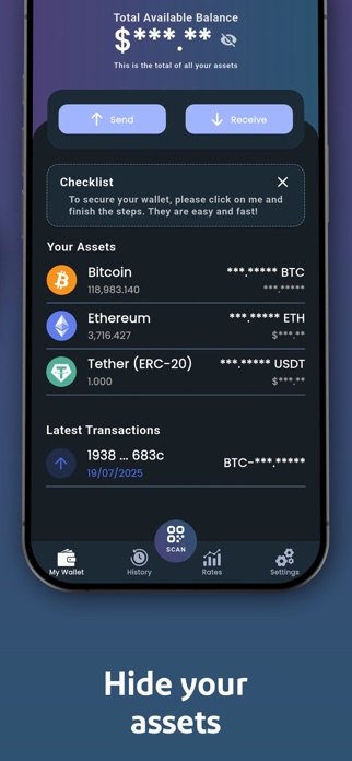 Bitcoin Wallet : BTC & Crypto Screenshot 1 of 6