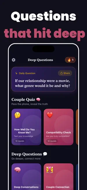 Deep Conversations - Deep talk screenshot 4