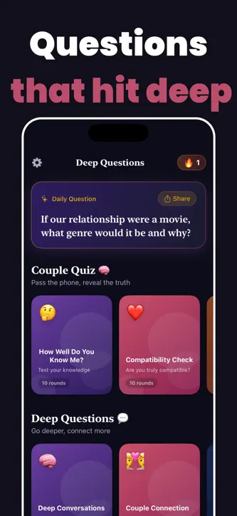 Deep Conversations - Deep talk screenshot 4