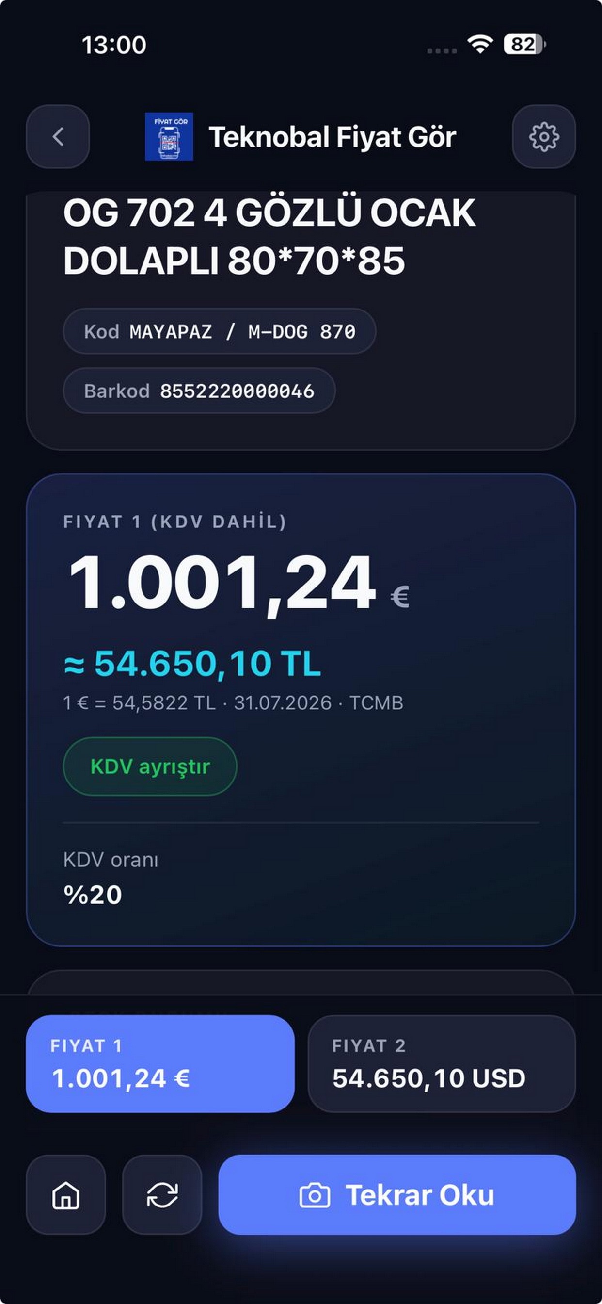 Screenshot 2 of Fiyat Gör