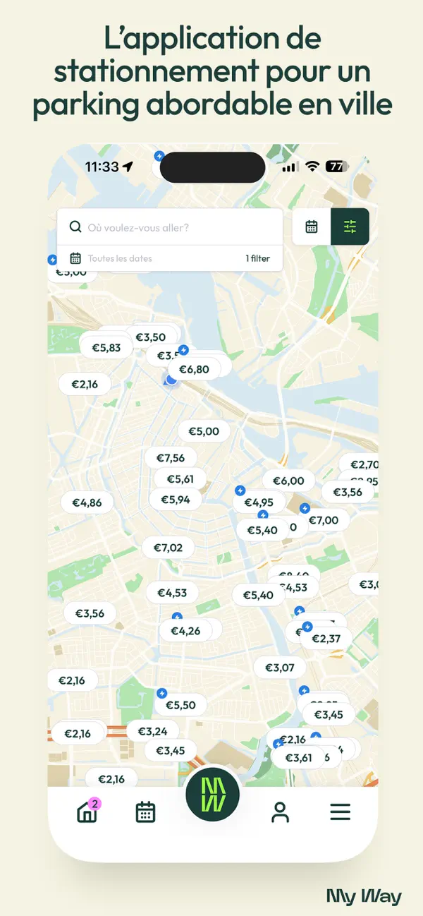 Screenshot #2 pour My Way Parking: park & pay