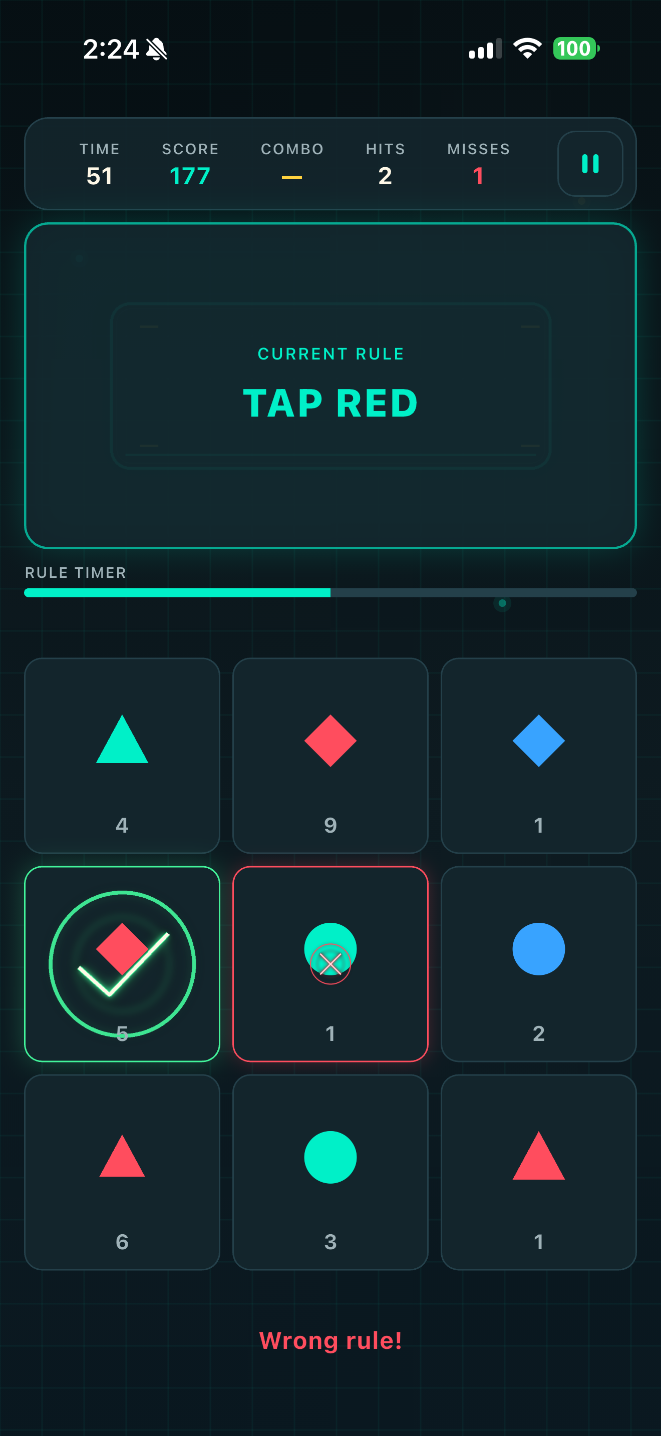 RuleBlink: Reflex Rules
