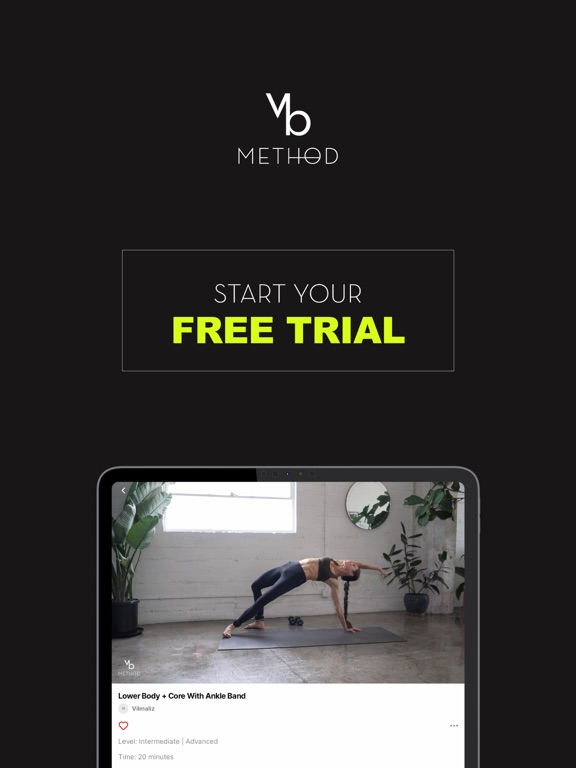 VB METHOD iPad screenshot 6 - Health & Fitness app