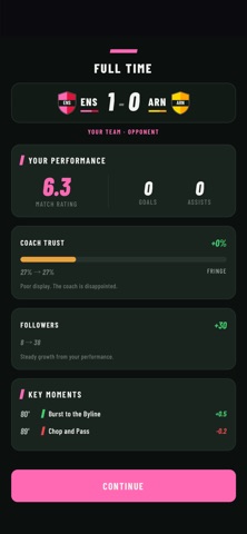 Footballer - Life Simulator iPhone screenshot