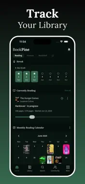 BookPine: Book Tracker & Stats screenshot 1