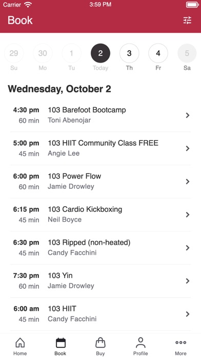 103 Hot Pilates & Yoga Screenshot