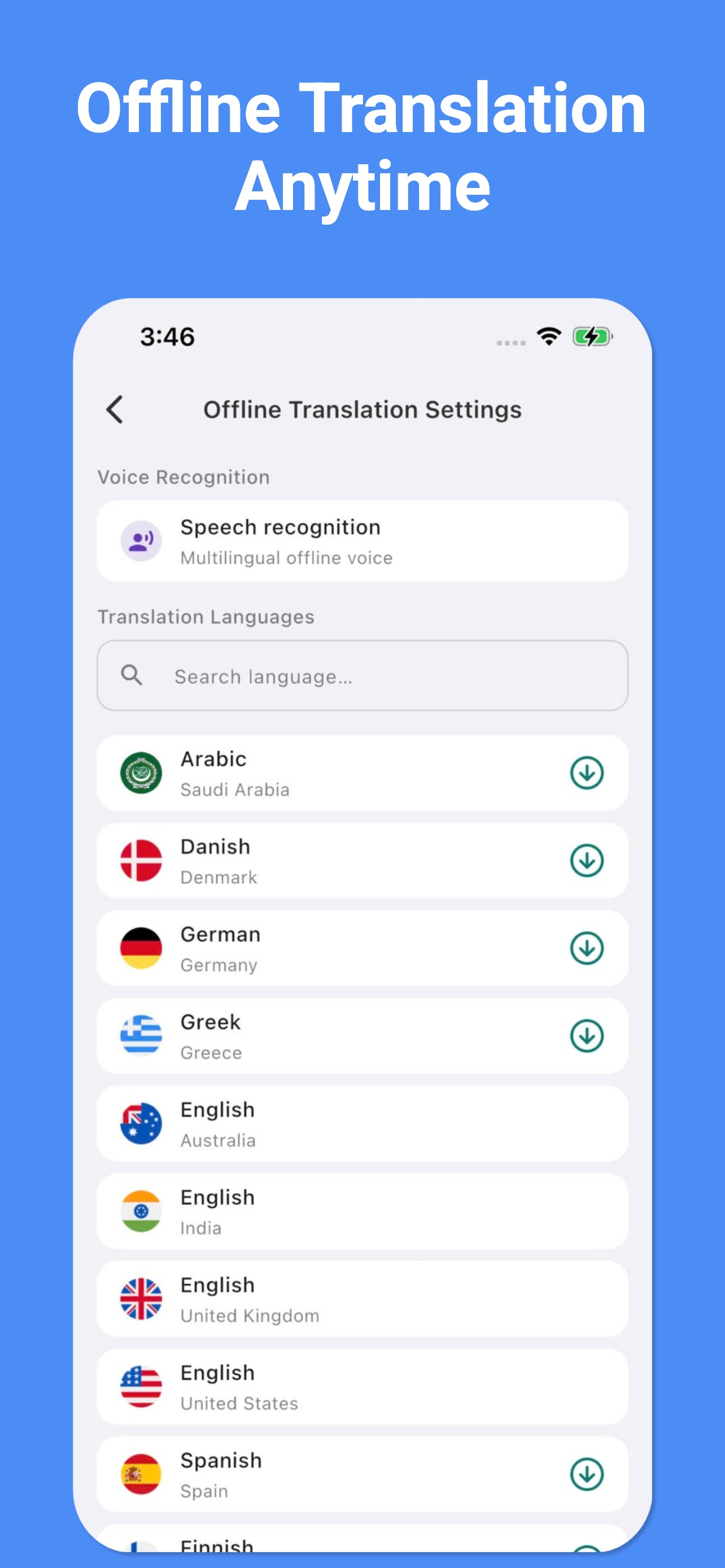 Lithuanian Translator: Voice screenshot 5