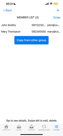 Group Money screenshot