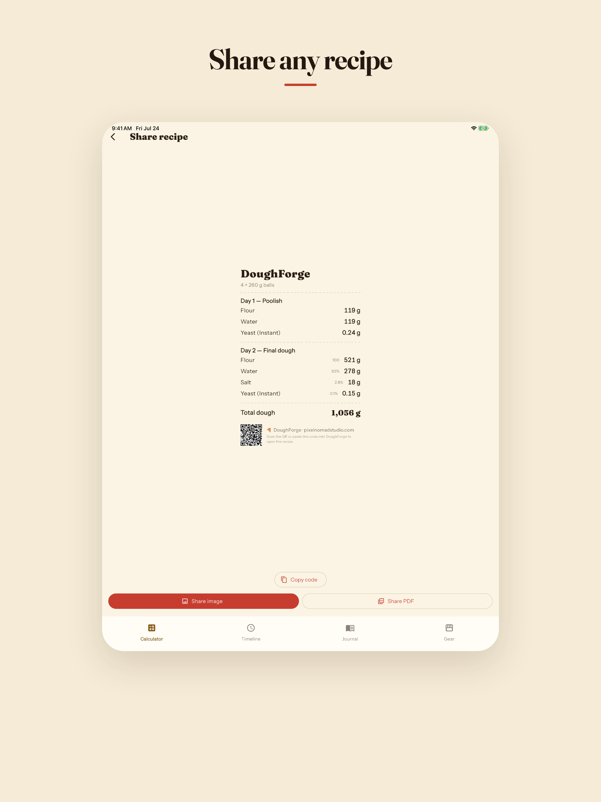 DoughForge: Pizza Calculator screenshot 15