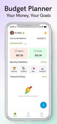 AI Personal Finance Tracker Screenshot 1 of 4