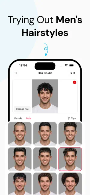 Hair AI: Hairstyle Try On screenshot 2