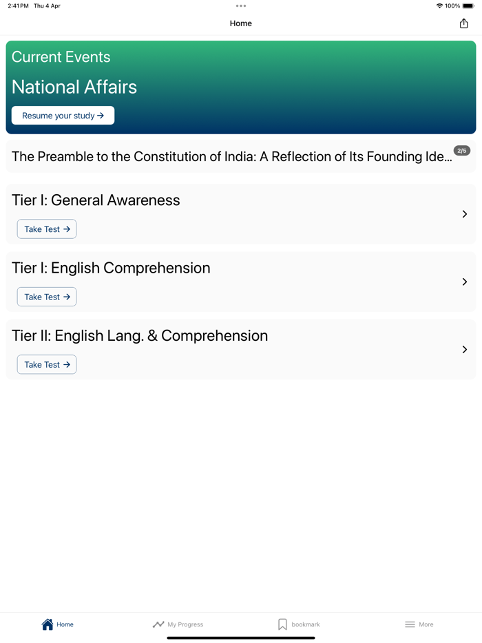 SSC Testbook - Practice Tests
