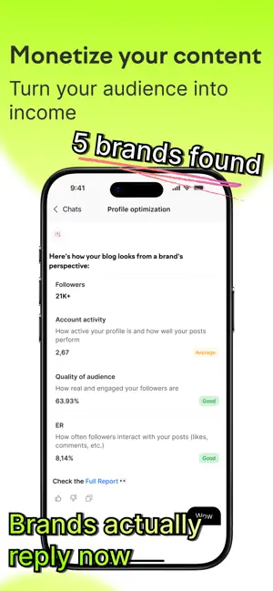Influencer App — RIZZULT screenshot 4