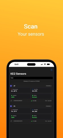 KE2 Sensor Tool Screenshot 1 of 3