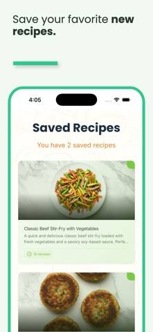Recipes AI screenshot