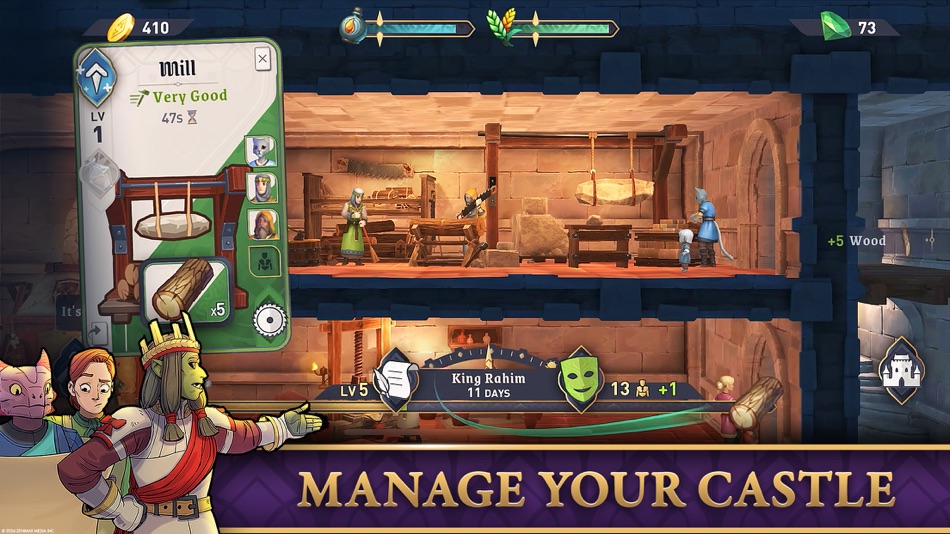 #3. The Elder Scrolls: Castles (iOS) Bởi: Bethesda