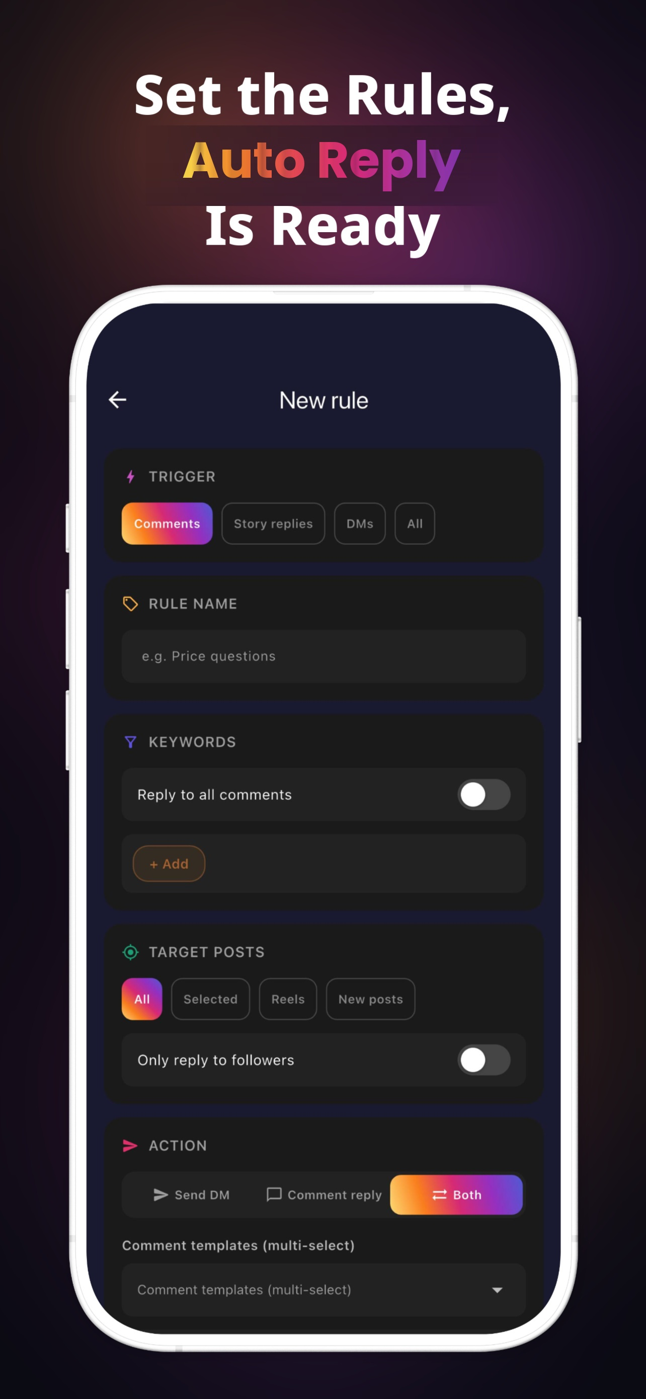 Auto Reply: Comment & DM screenshot 4