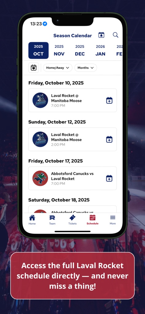 Laval Rocket Schedule 2027 23
