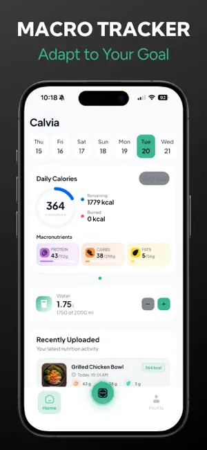 Calvia AI Food Calorie Tracker screenshot 3