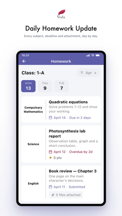 Veda - Students App Screenshot 4 of 5