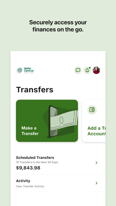 ICCU Mobile Banking Screenshot 2 - AppWisp.com ICCU Mobile Banking Screenshot 2 - AppWisp.com