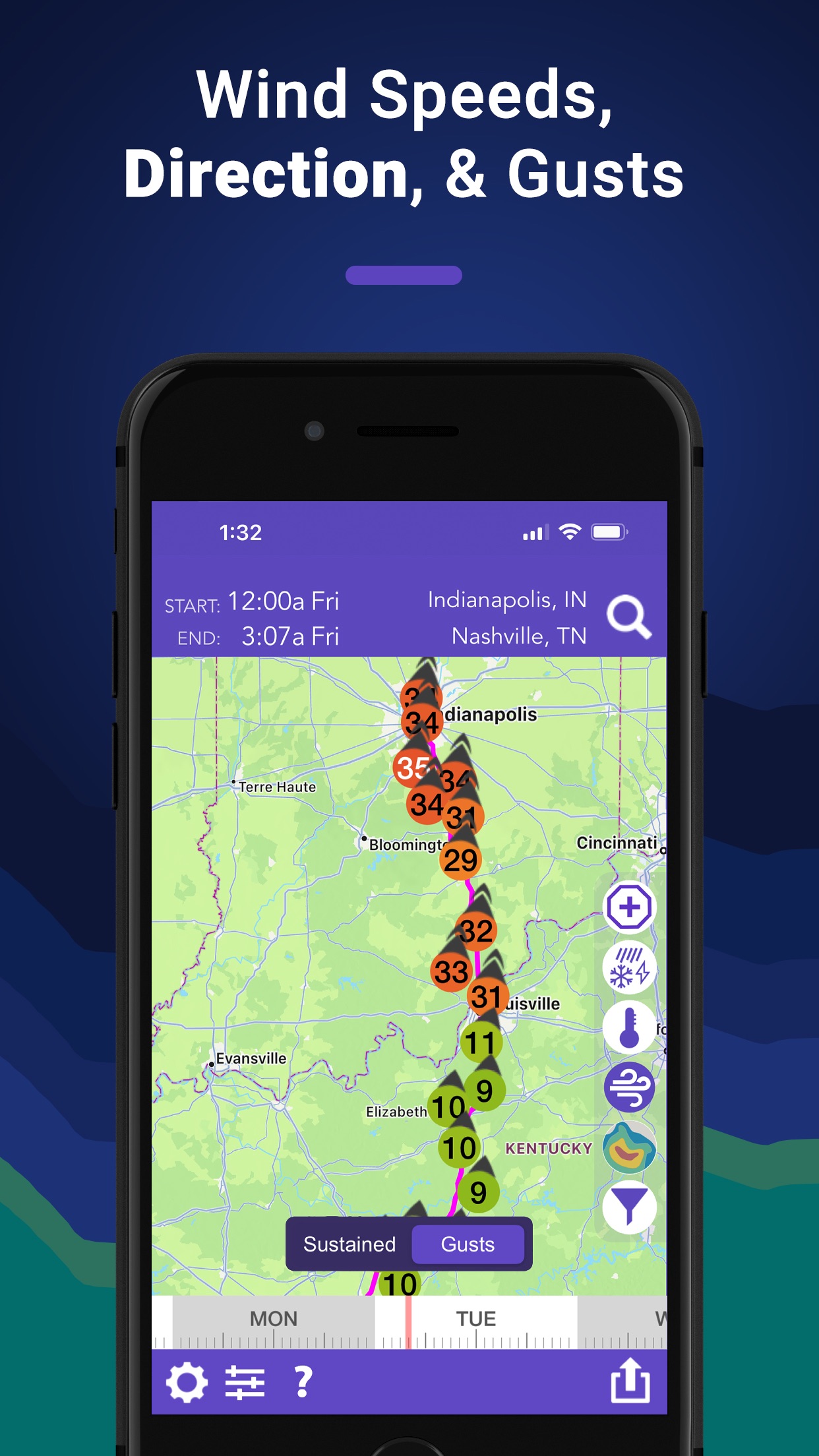 Drive Weather with Live Radar screenshot 3