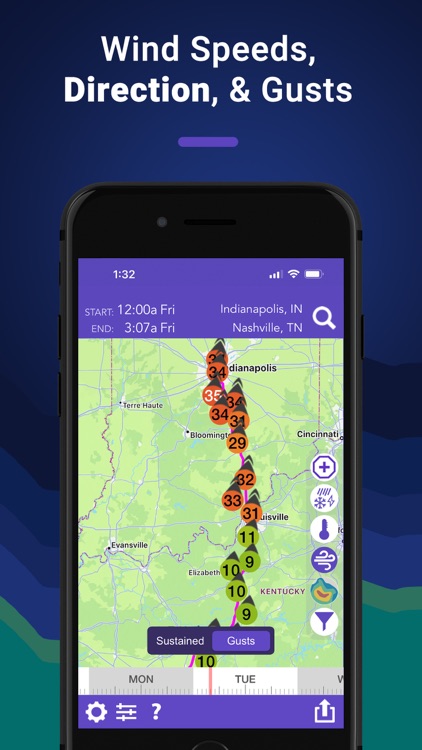 Drive Weather with Live Radar