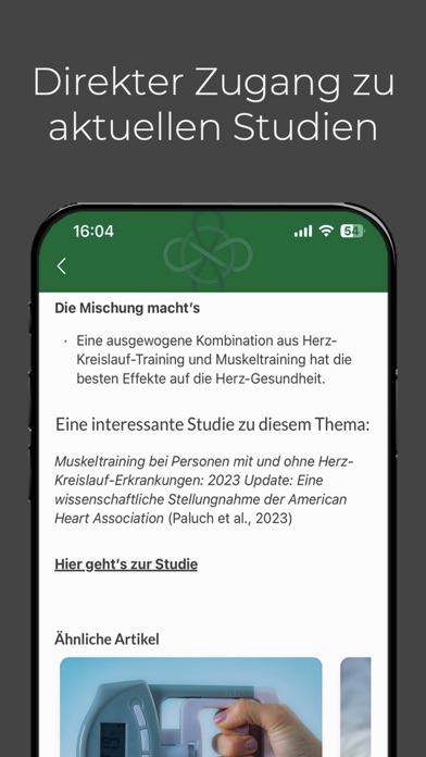 Gesundheit braucht Training Screenshot