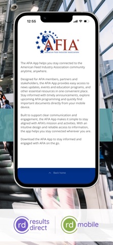 AFIA App screenshot