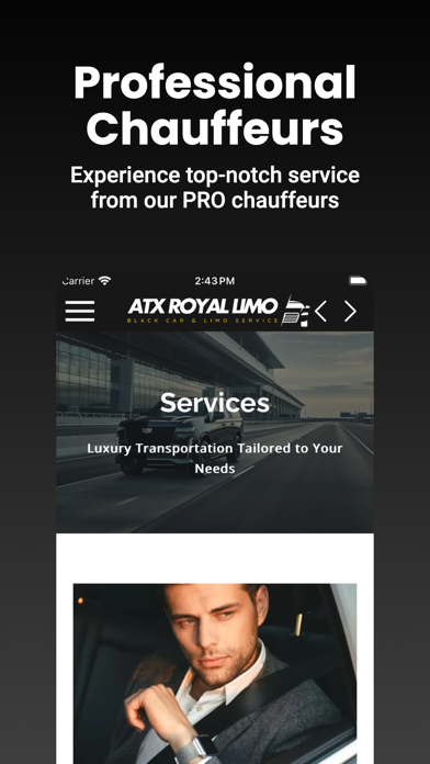 ATX Royal Limo Services Screenshot