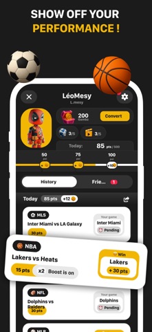 Gamby: Sports Prediction Game iPhone screenshot 7