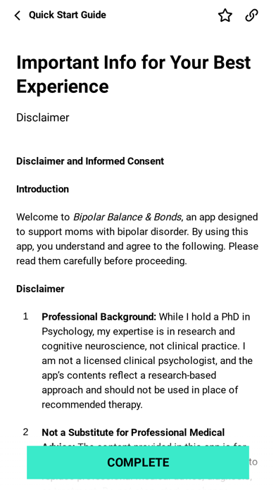 Screenshot #2 pour Bipolar Balance