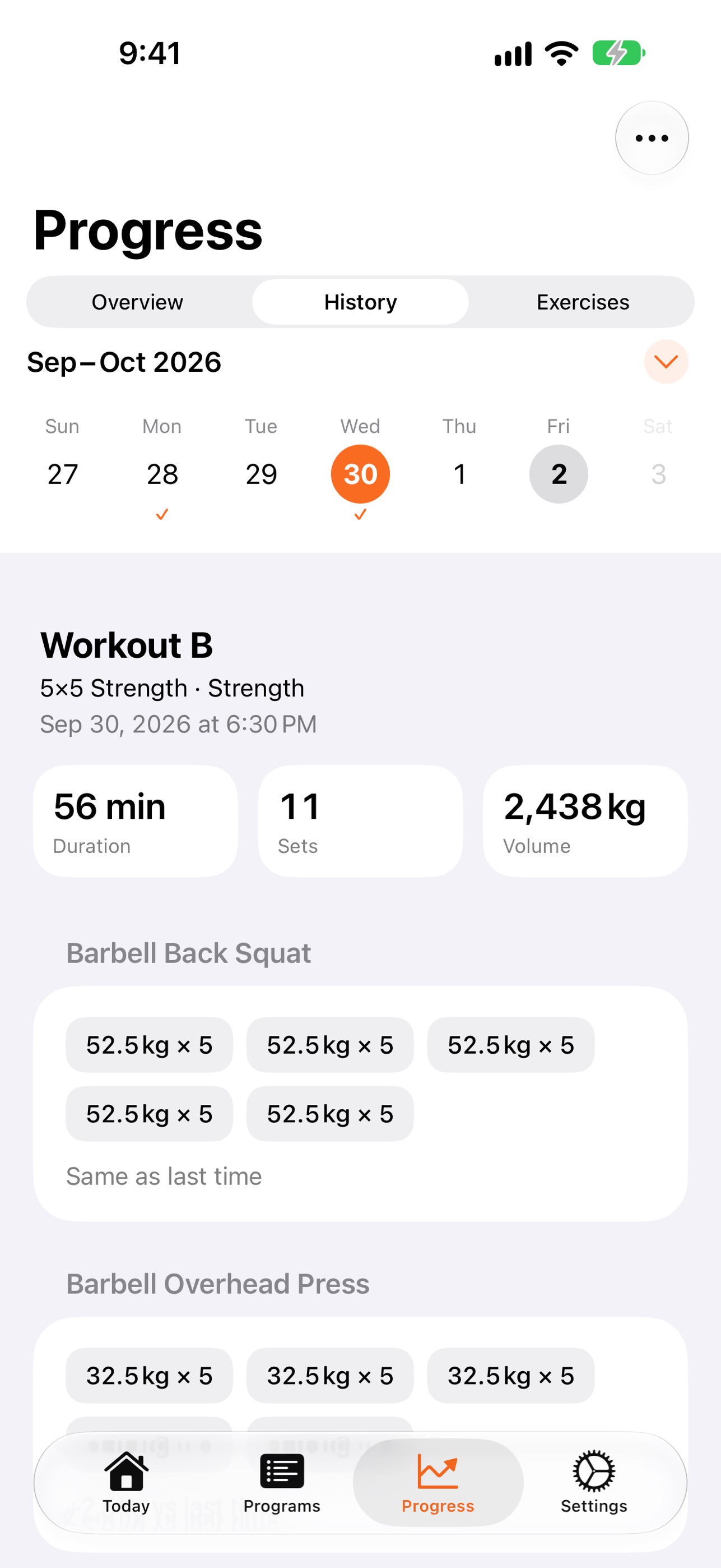 Screenshot 3 of GymBells