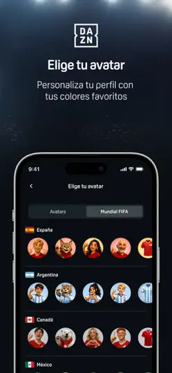 Captura de pantalla de DAZN: Deportes En Directo en iPhone 5
