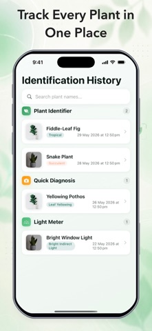 Plant Identifier: PlantRobot iPhone screenshot