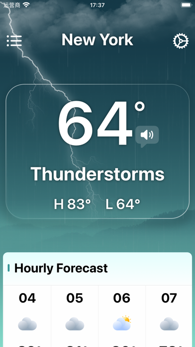 Weather for Seniors Screenshot