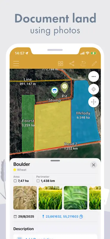 GPS Fields Area Measure screenshot 5 of 10