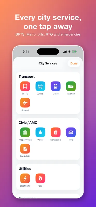 Ahmedabad Connect screenshot 4 of 6