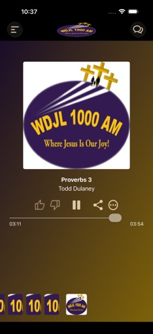 WDJL 1000 AM screenshot