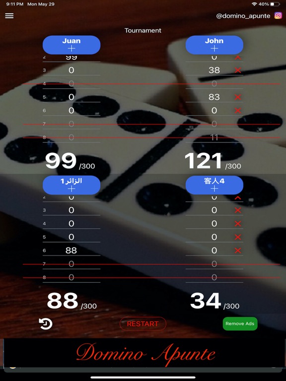 Domino Apunte iPad screenshot 1 - Utilities app