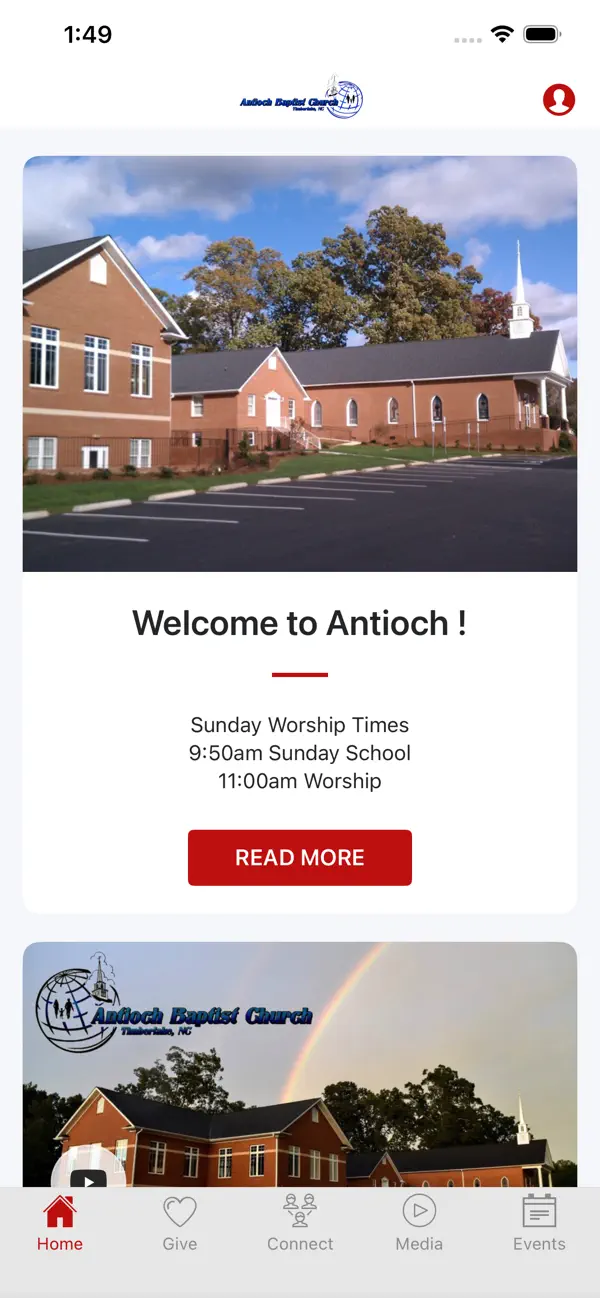 Screenshot #1 pour Antioch Baptist Timberlake
