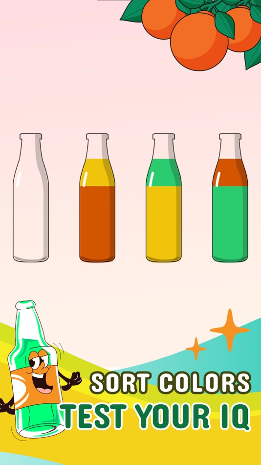 #1. Soda Water Sort Puzzle: Color (iOS) By: Acoreous Lewis