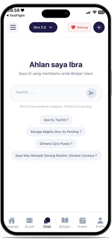 IBRA - AI Muslim iPhone screenshot