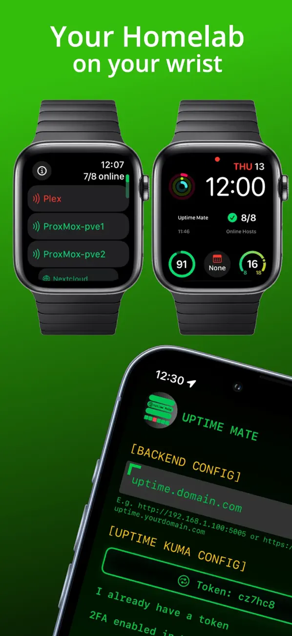 #1. Uptime Mate (iOS) Ved: Christoph Scherbeck