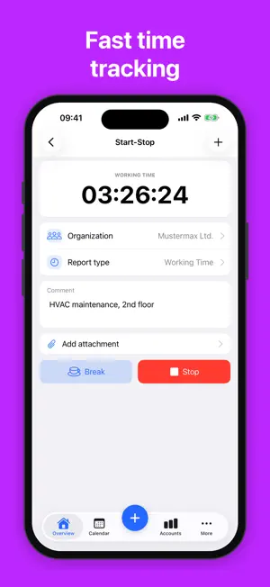 McTime Time Tracking screenshot 2